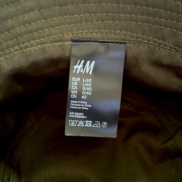 NWOT H&M Palm Tree Bucket Hat Size Large Unisex main image 6